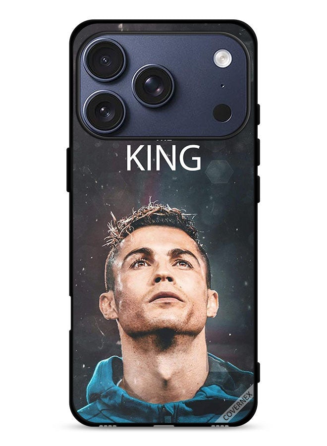 Covernex Apple iPhone 17 Pro Protective Case Cover Ronaldo The King - Image 1