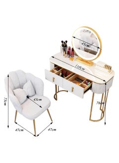 Cool Baby COOLBABY Mini modern simple light luxury Nordic style dressingtable Bedroom new favorite Small makeup table  - Image 2