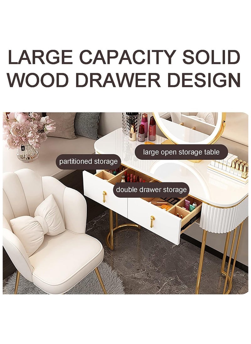 Cool Baby COOLBABY Mini modern simple light luxury Nordic style dressingtable Bedroom new favorite Small makeup table  - Image 3