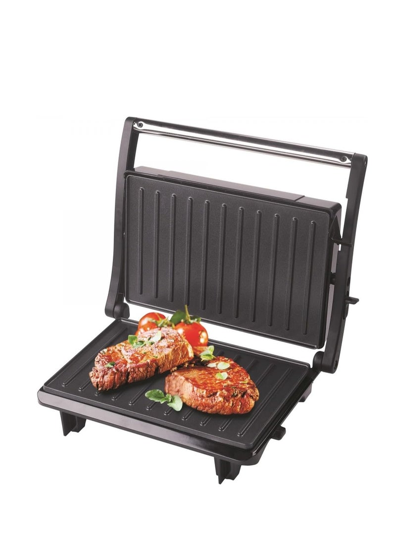 هوم ماستر جريل كهربائي هوم ماستر سخان لصنع السندوتشات شواية كهربائية 750 واط مع ألواح غير لاصقة - Image 4