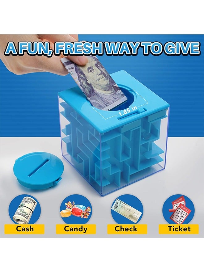 4Pcs Money Maze Puzzle Boxes for Cash Gift, Fun Ways to Give Money as a Gift, Money Maze Puzzle Gift Boxes for Cash Money Gift Ideas for Kids, Adults, Birthday - Image 2