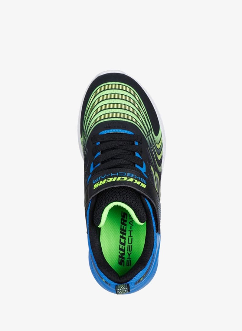 SKECHERS Boys' Printed Sneakers With Hook And Loop Closure - Microspec Max Advance - Image 3