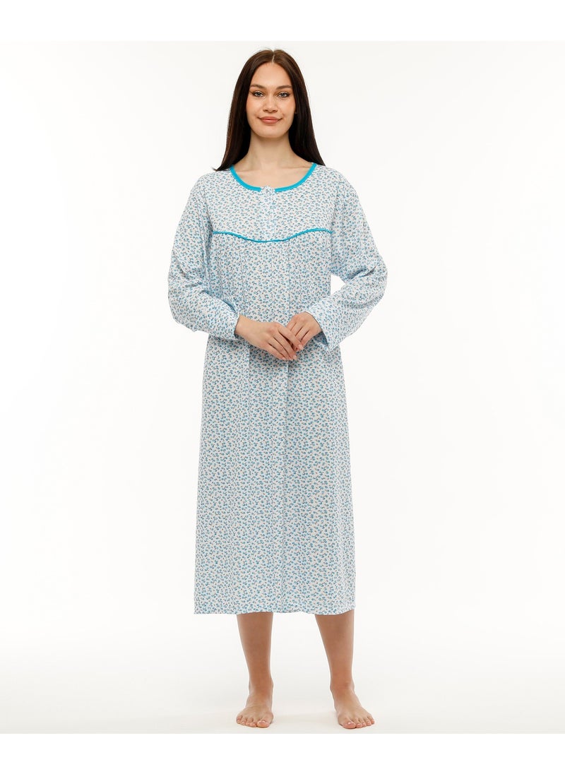 Seva Mother, Hospital Nightgown Oversize Comfortable Summer Cotton Fabric  - Image 1