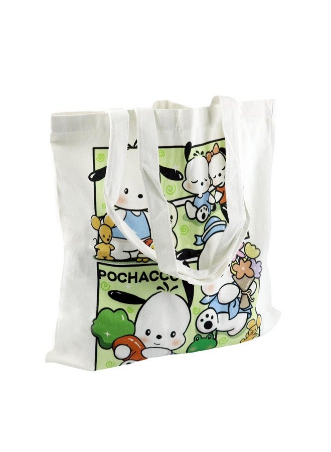 PALAY¬Æ Tote Bag for Women Girls Canvas Hand Bag Kawaii Canvas Book Bag Casual Shoulder Bags Corduroy Tote Bag Gift for Girls - Image 1