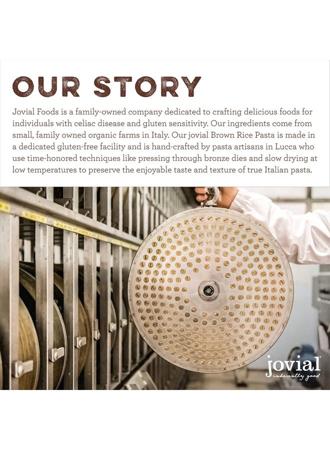 Jovial Pasta Brown rice Organic Fusilli, 12 oz - Image 4