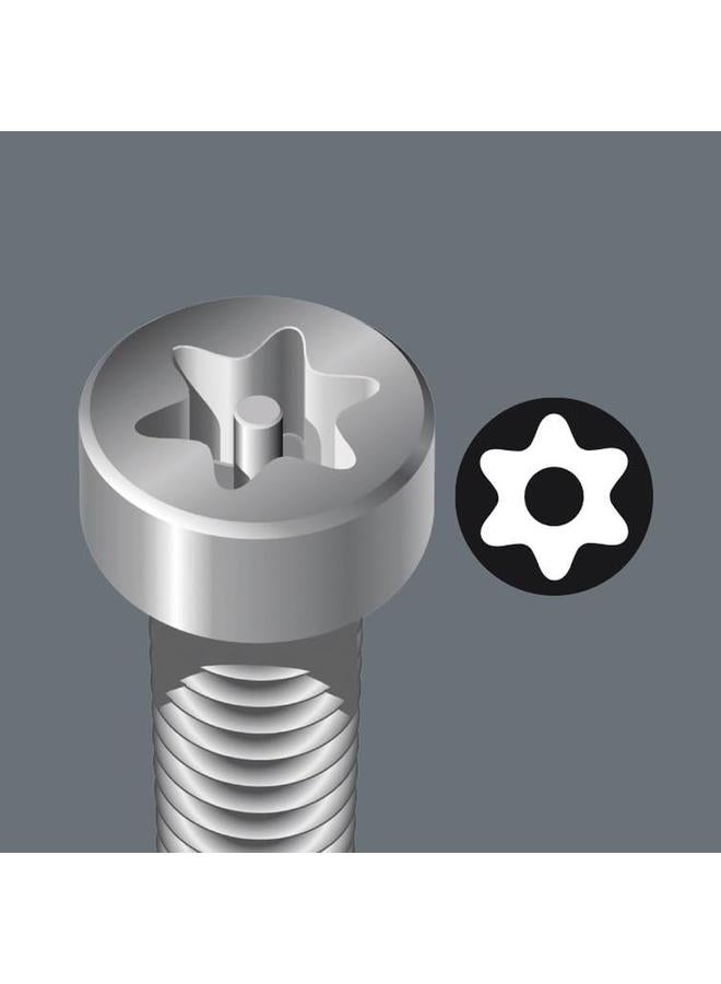 ويرا 05073599001 967 Spkl 9 Torx Bo متعدد الألوان L مجموعة مفاتيح لمسامير توركس مقاومة للعبث Blacklaser 9 قطع  - Image 3