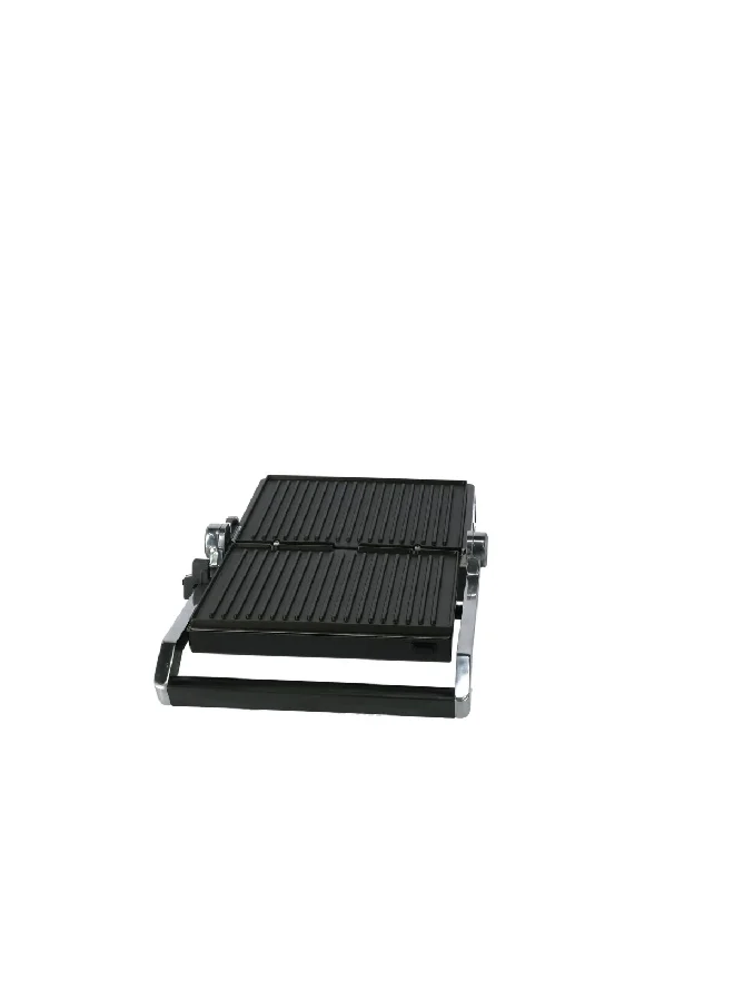 BLACK+DECKER 2000W 180 Degree Non Stick Grill Silver and Black 40.6 x 21.8 x 39.4 cm CG2000-B5