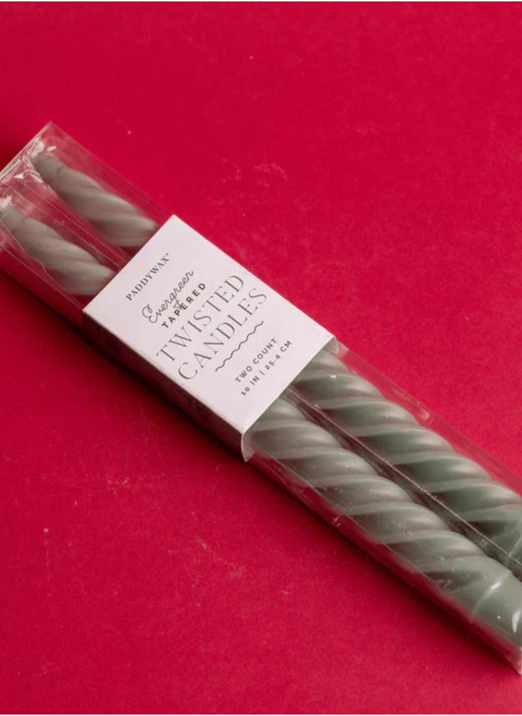 بادي واكس شموع مدببة ملتفة دائمة الخضرة - عبوة من - Image 3