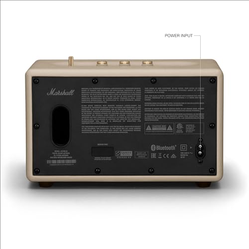 Marshall Acton III Bluetooth Home Speaker - Cream - Image 5