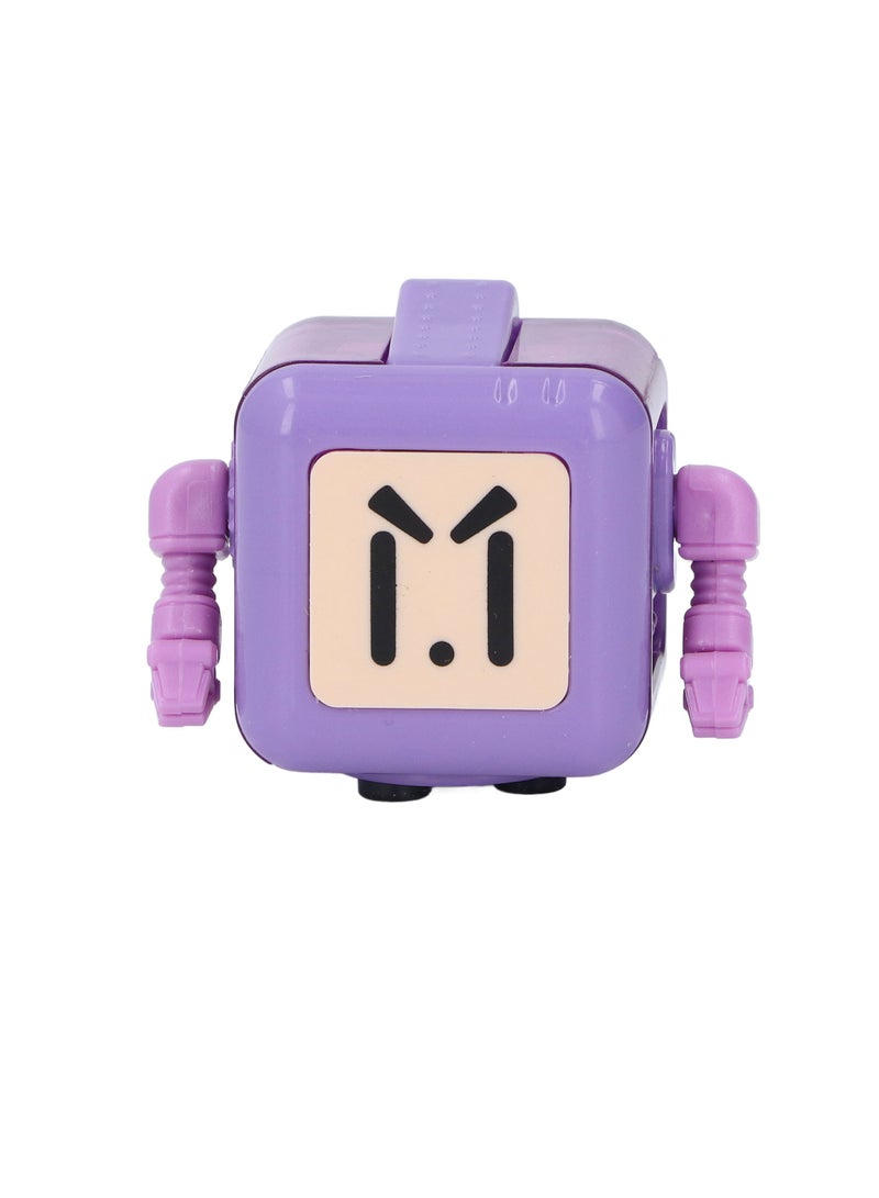 فيلوز لعبة روبوت لتخفيف التوتر، لعبة فيدجيت روبوت محمولة مناسبة للسفر العائلي باللون الأرجواني - Image 1