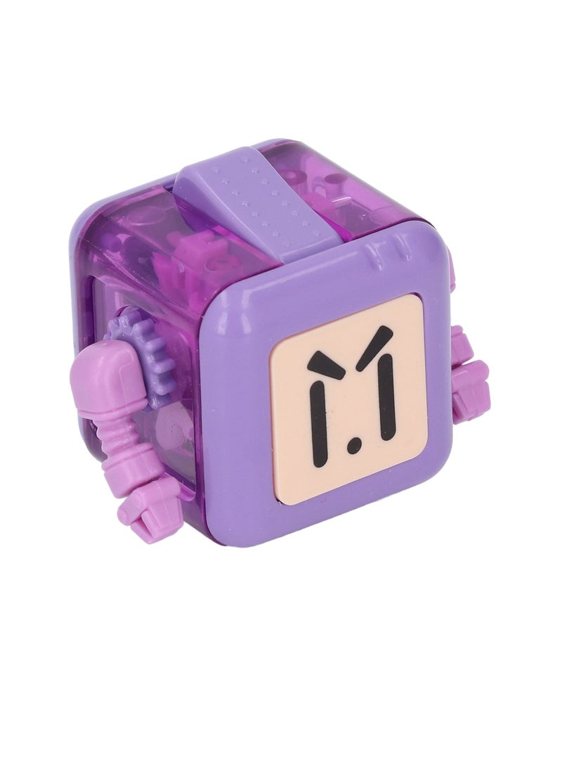 فيلوز لعبة روبوت لتخفيف التوتر، لعبة فيدجيت روبوت محمولة مناسبة للسفر العائلي باللون الأرجواني - Image 2