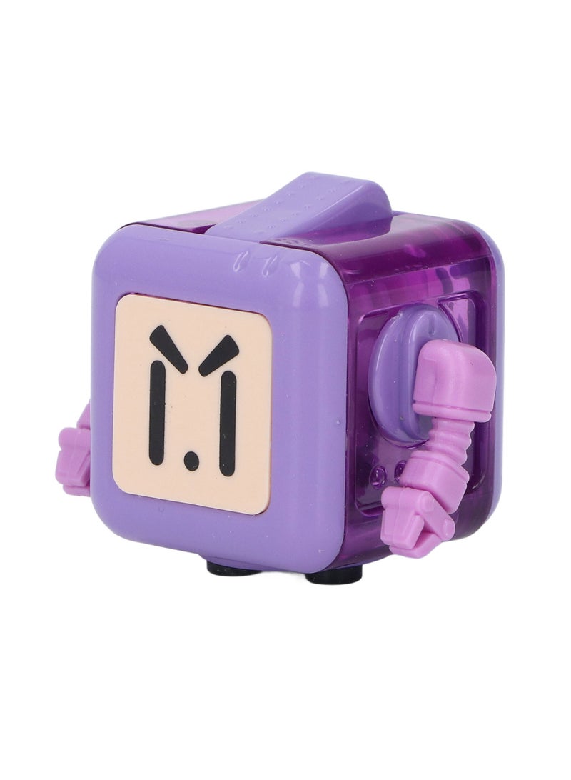 فيلوز لعبة روبوت لتخفيف التوتر، لعبة فيدجيت روبوت محمولة مناسبة للسفر العائلي باللون الأرجواني - Image 5