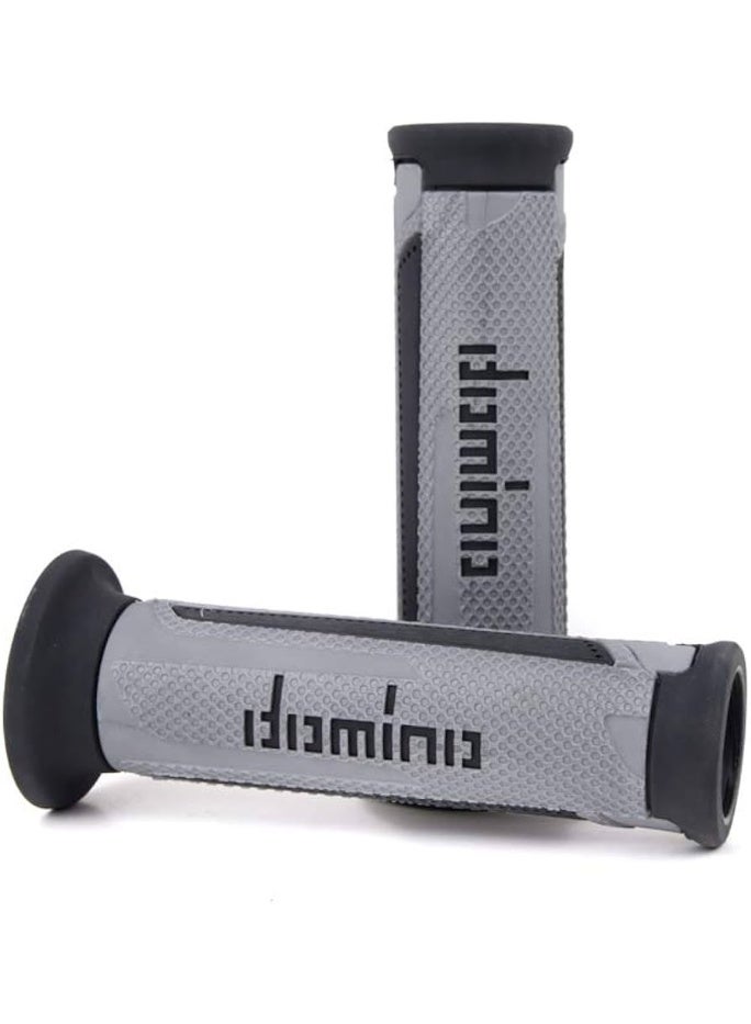 دومينو مقابض Domino Racing A350 للجولات السياحية – فضي/أنثراسيت - Image 1