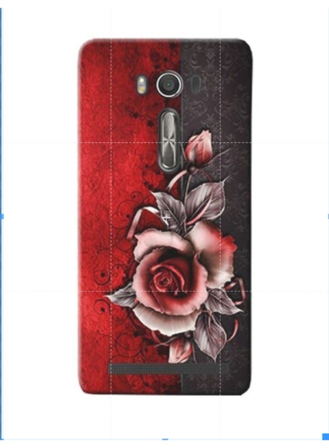 إيه إم سي ديزاين غطاء حماية واقٍ لهاتف أسوس زين فون 2 ليزر ZE 500 KL وردي عتيق