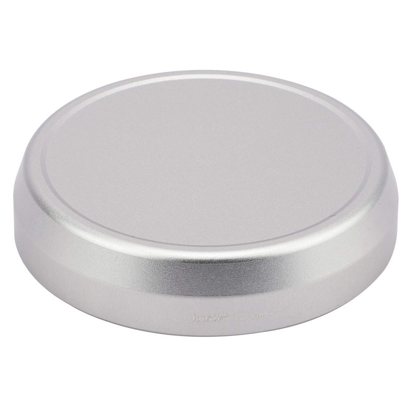 Haoge Cap-X100W Metal Lens Cap for Fujifilm Fuji X100F X100S X100T X100 X70 Camera Silver - Image 3