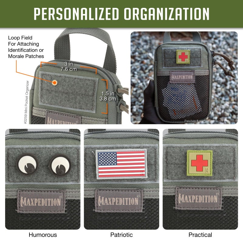 Maxpedition Mini Pocket Organizer (Foliage Green) Small - Image 5