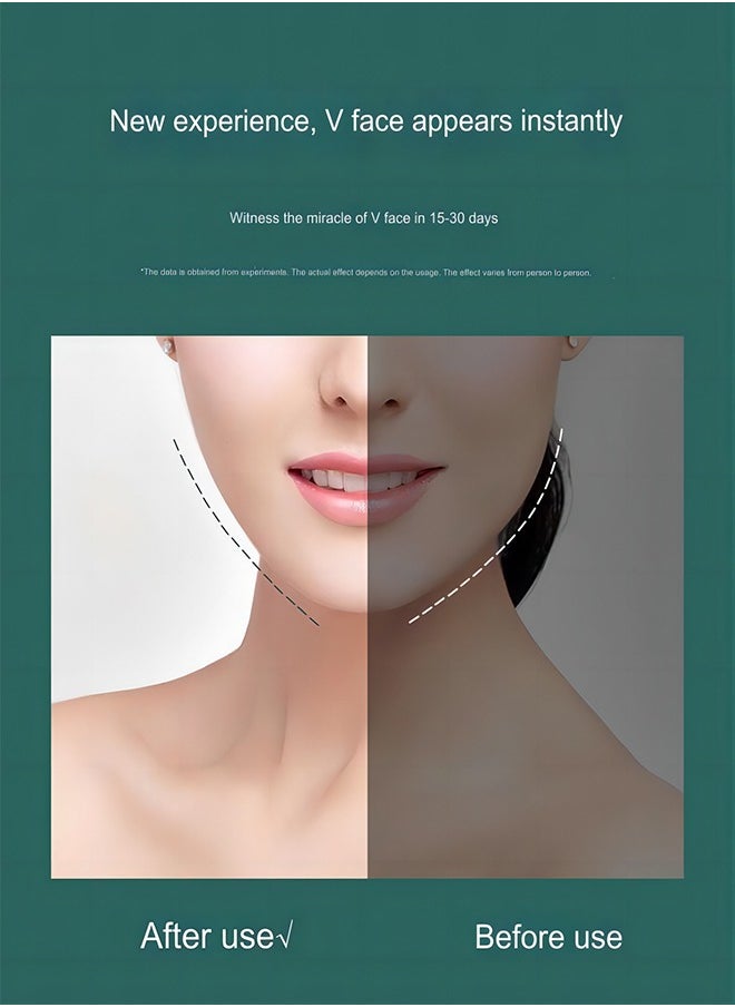 Reusable V Shape Lift Mask - Breathable V Shape Lift Straps - Face Slimming Straps for Men and Women - Chin Straps for Skin Elasticity and Tightening Support