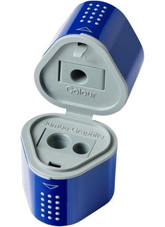 Grip Pencil Sharpener 10 Pieces Blue Red