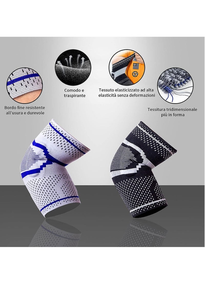 SYOSI Elbow Brace Compression Support Tendonitis Sleeve Tennis Elbow Brace and Golfers Elbow Treatment Arthritis Workouts Weightlifting  - Image 5