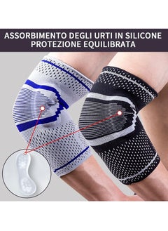 SYOSI Elbow Brace Compression Support Tendonitis Sleeve Tennis Elbow Brace and Golfers Elbow Treatment Arthritis Workouts Weightlifting  - Image 4
