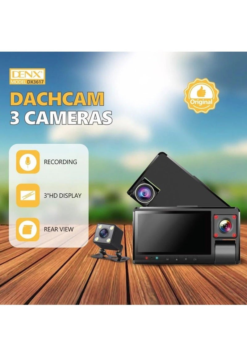 Denx 3 high-quality dash cams to cover all angles - Image 4