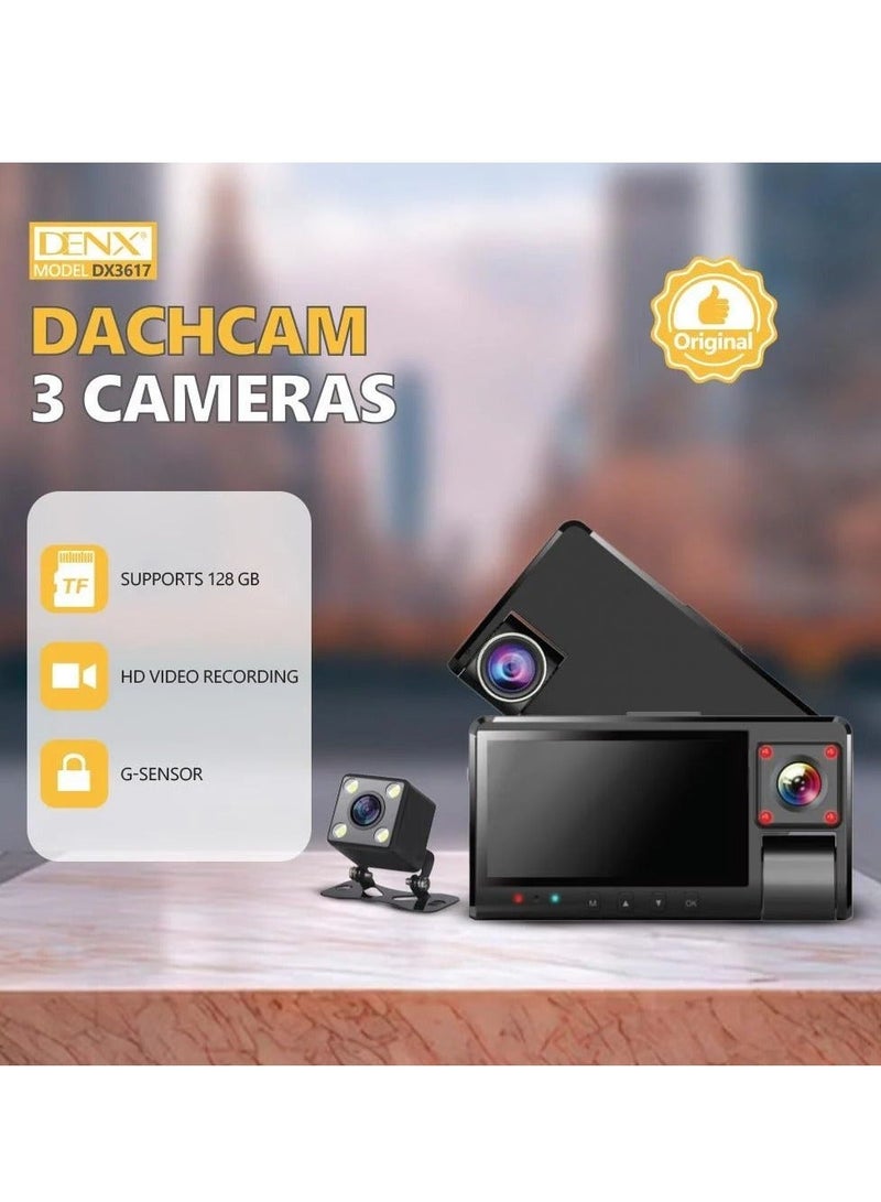 Denx 3 high-quality dash cams to cover all angles - Image 3