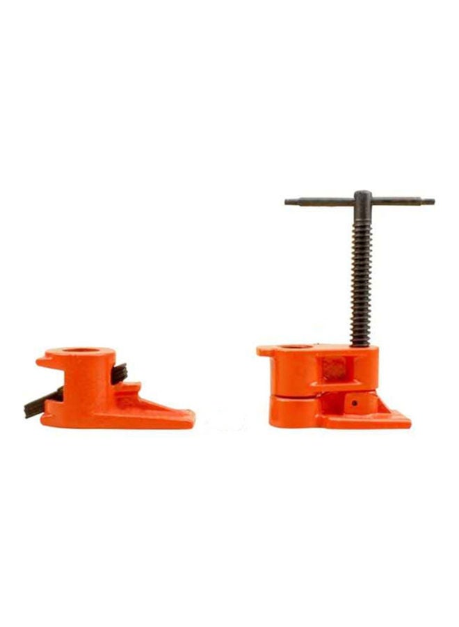 NIBEMINENT 1/2-Inch Wood Glued Pipe Clamp Set Black/Red 12.00X5.00X6.00cm  - Image 1