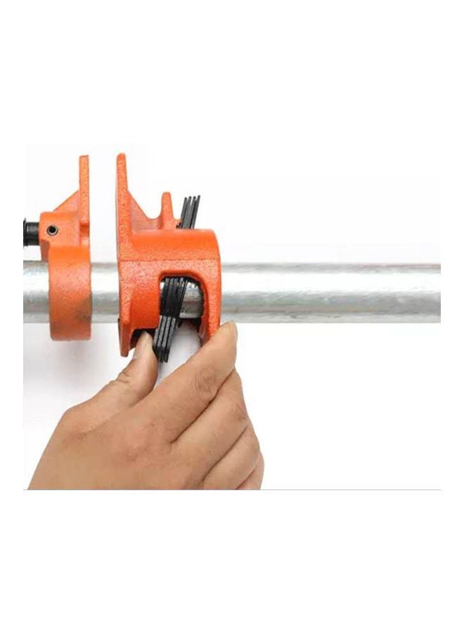 NIBEMINENT 1/2-Inch Wood Glued Pipe Clamp Set Black/Red 12.00X5.00X6.00cm  - Image 4