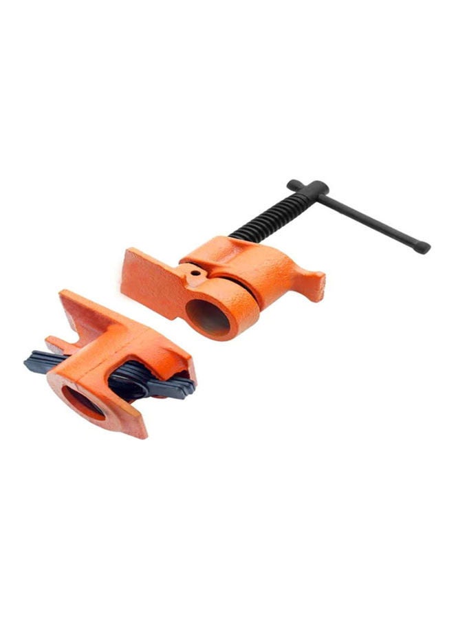 NIBEMINENT 1/2-Inch Wood Glued Pipe Clamp Set Black/Red 12.00X5.00X6.00cm  - Image 2