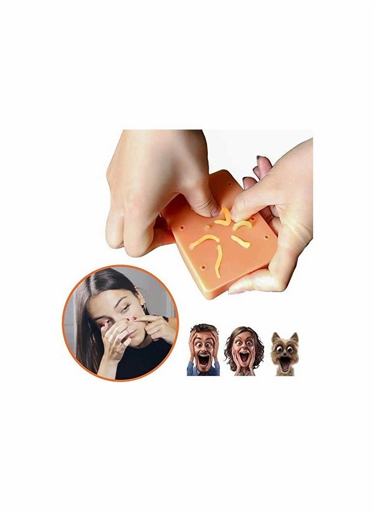 Excefore - Squeeze Acne Funny Toys Pimple Popping Fidget Toy Set Kit Funny Toys - Image 1