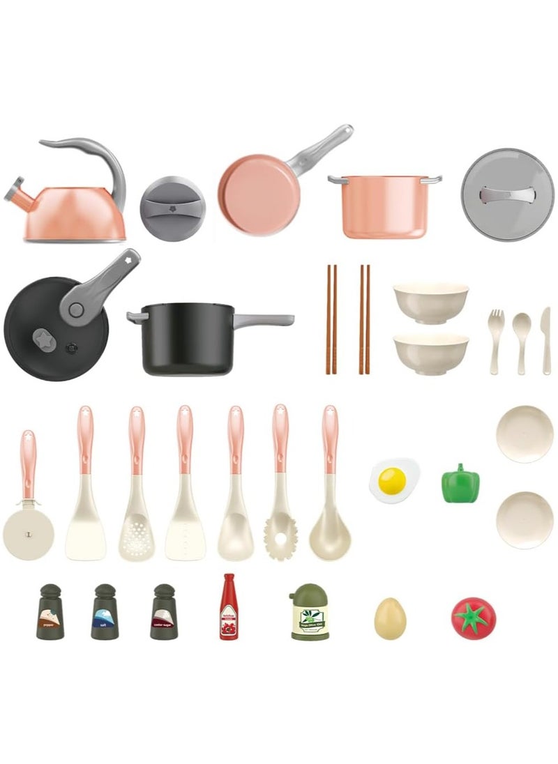 AIYISHI 32Pcs Kids Play Kitchen Toys Set Learning Gift for Kids Girls Boys  - Image 5