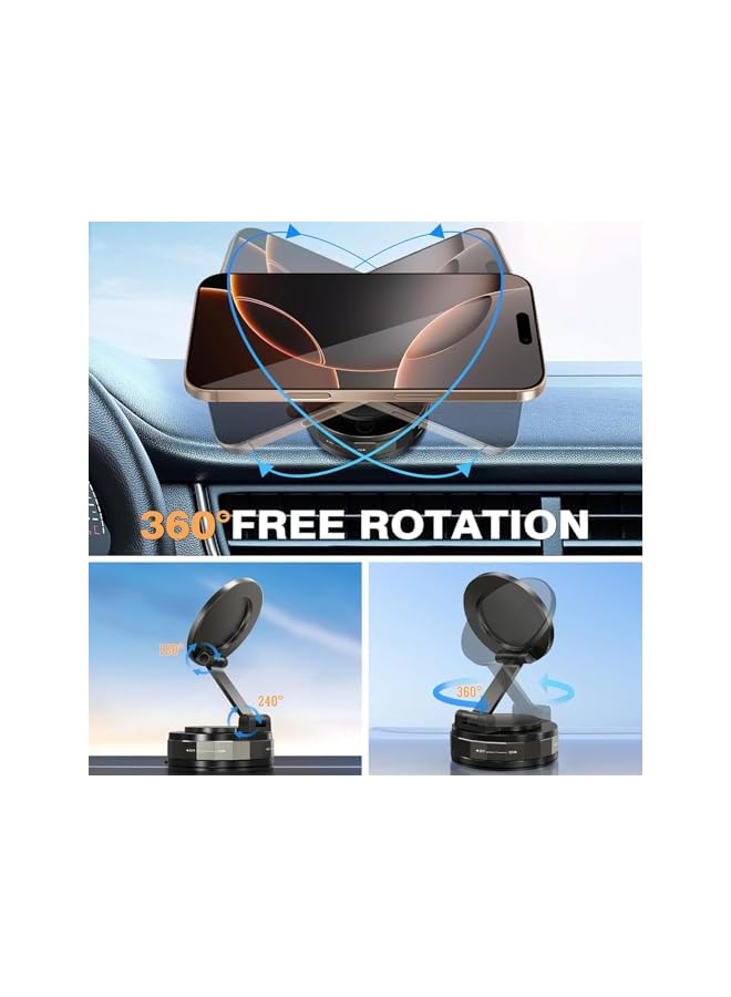 S-TOP 360 Degree Rotating Car/Truck Back Seat Headrest Phone Mount Holder For Smartphone GPS - Image 2