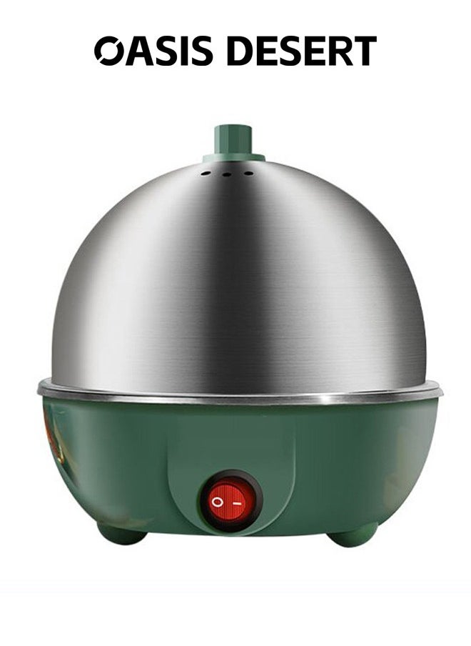OASIS DESERT Stainless Steel Single-layer Egg Steamer Automatic Power Off Egg Poacher Multi-functional Home Steamed Egg Boiled egg Mini Breakfast Machine  - Image 1