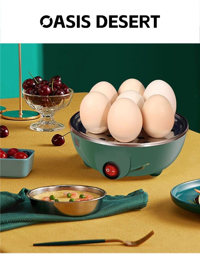 OASIS DESERT Stainless Steel Single-layer Egg Steamer Automatic Power Off Egg Poacher Multi-functional Home Steamed Egg Boiled egg Mini Breakfast Machine  - Image 5