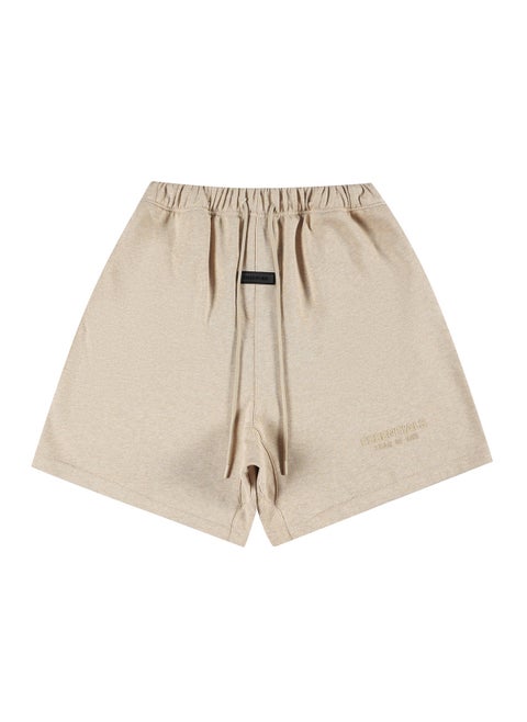 FEAR OF GOD Essentials Silicone Sporty Mens Shorts Summer smog gold