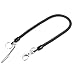 XMHF Plastic Stretchy Spring Coil Keychain Key Ring Strap Key Holder Carabiner Hook 390mm 153Inch Long 2PCS - Image 2