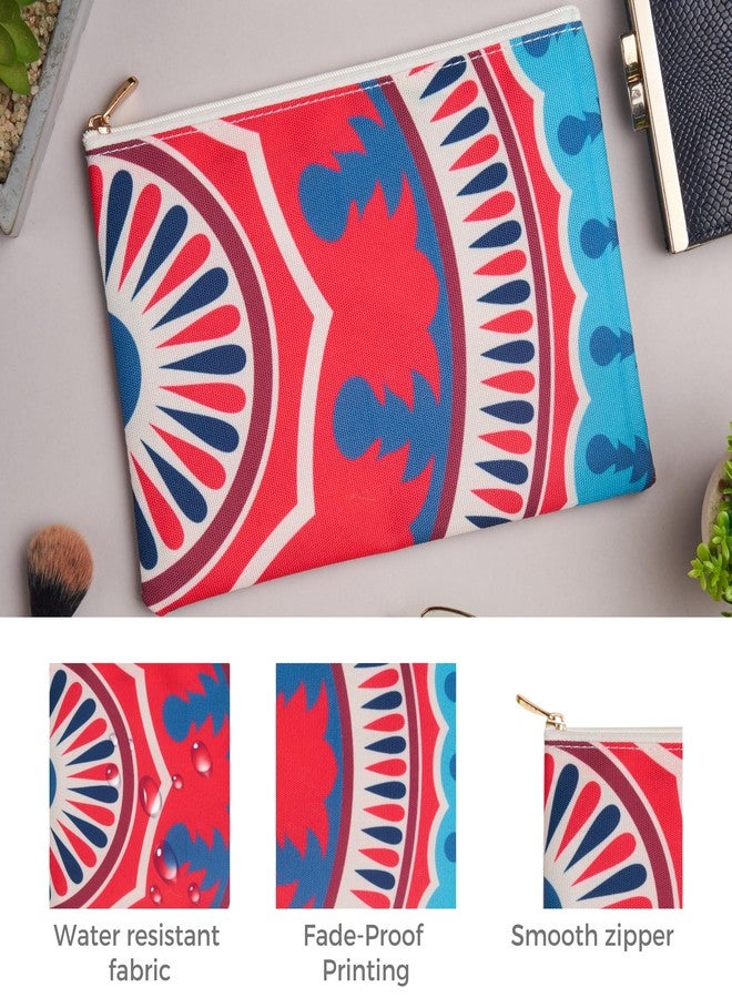 DOODLE Multifunctional Cosmetic Pouch|Pouch for Girls|Makeup Organizer|Toiletry Bag|Perfect for Daily Use, Vacation, Business Trip - (Magical Motif) - Image 3