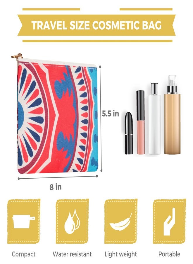 DOODLE Multifunctional Cosmetic Pouch|Pouch for Girls|Makeup Organizer|Toiletry Bag|Perfect for Daily Use, Vacation, Business Trip - (Magical Motif) - Image 2