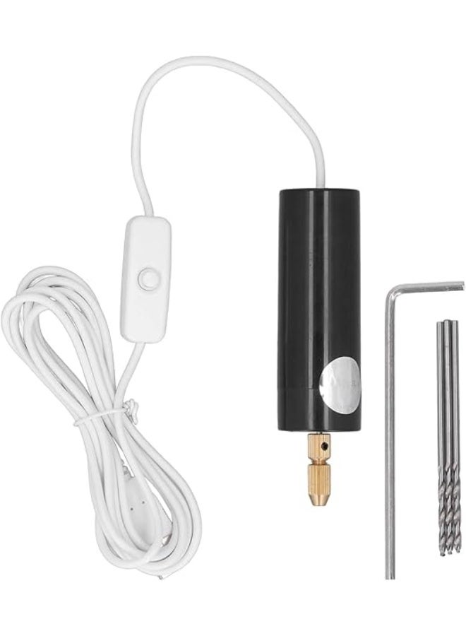 Msouq store :USB Mini Electric Drill | Precision Rotary Tool for Engraving & Crafting - Image 1