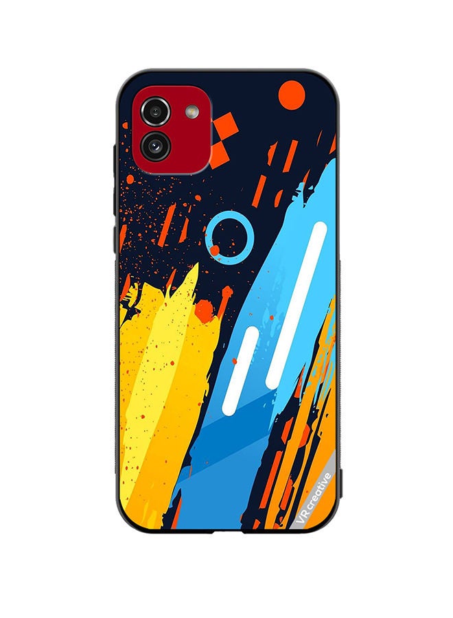 VR CREATIVE Protective Case Cover For Samsung Galaxy A03 Multicolor Design - Image 1