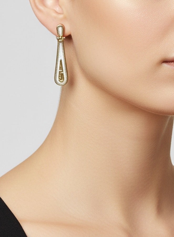 بي تي سي إيلا - حلق فضة مطلي بالذهب (SIL0522) - Image 1