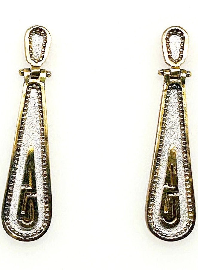 بي تي سي إيلا - حلق فضة مطلي بالذهب (SIL0522) - Image 2