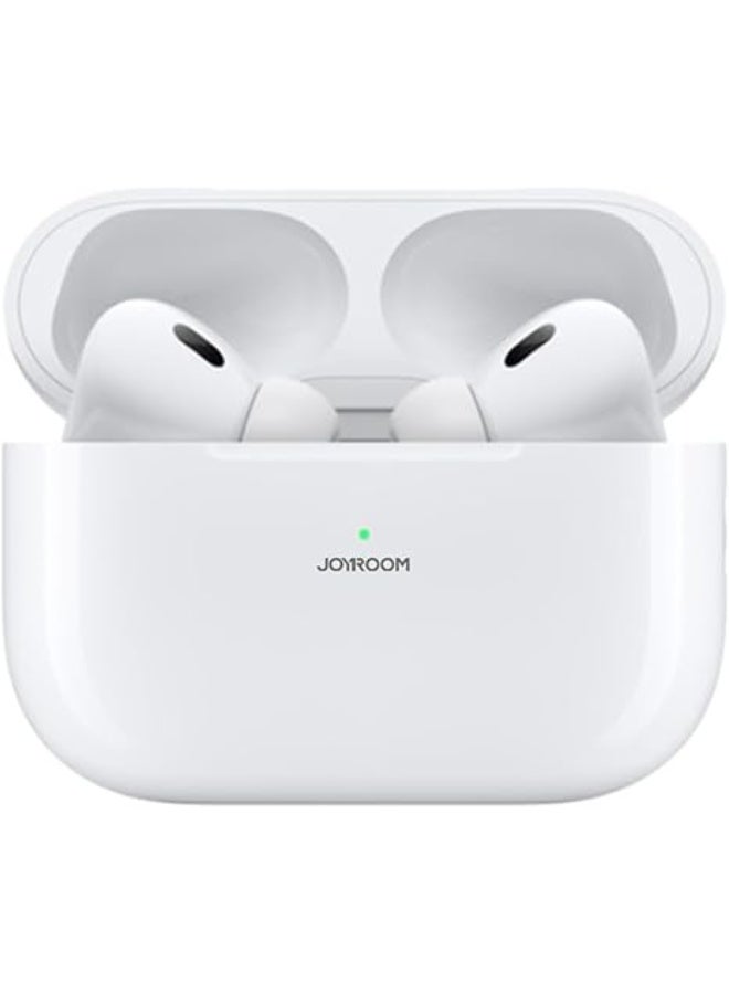 سماعة اذن بلوتوث لاسلكية JR-T03S برو ماكس من جوي روم، رقاقة ثنائية النواة، اتصال فوري، نقل مستقر، ابيض ضمان 12 شهر - Image 1