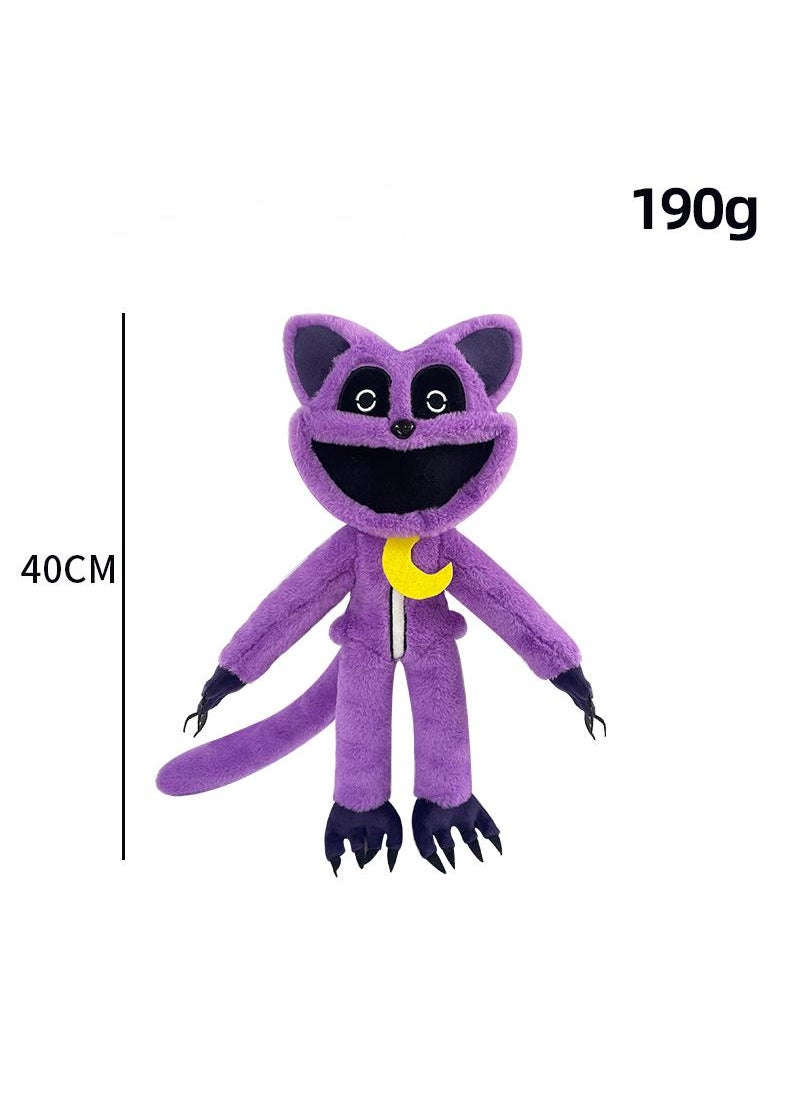 Y&D Set Of 2 Pcs Poppy Playtime Smiling Critters 3 Plush Toys Set Cartoon CatNap Toys For Fans Gift Horror Stuffed Figure Doll For Kids And Adults Great Birthday Stuffers For Boys Girls  - Image 2