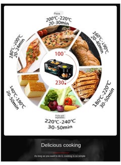 DIGI CORE 3 in 1 Breakfast Maker Microwave Oven Griddle Pan And Coffee Machine Break Fast Machine Includes Frying Pan Oven And Coffee Maker Sandwich Maker Food Warmer Grill Oven Bread Maker Tea Maker  - Image 5