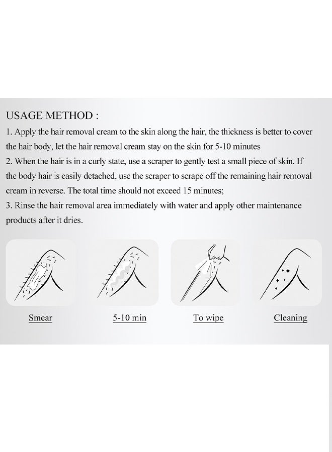 Fair King Body Hair Cream-Hair Remover For Women, Unwanted Hair In Underarms, Leg Or Private Parts, Bikini Area Hair Removal 40G - Image 5