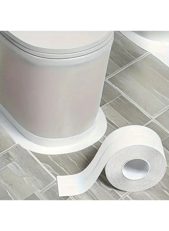 Heavy Duty Self Adhesive Waterproof Seal Strip Tape 1 Roll 5m White 1 5inch - Image 2