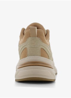 SJ Women's Panelled Lace-Up Low Ankle Sneakers  - Image 3