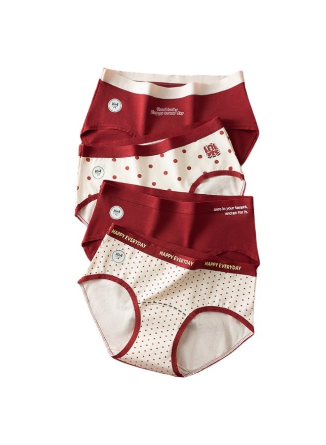 KUYING New Comfortable Skin friendly Breathable Underwear Set of 4  - Image 1