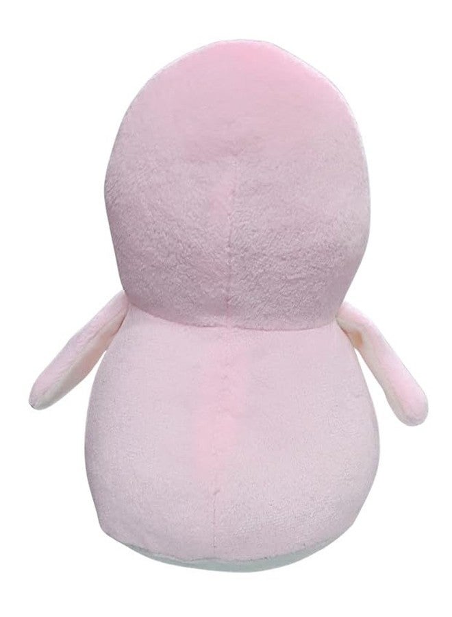 KIZDY Soft Toys for Kids Girls Penguin Lovable & Huggable Soft Stuffed Plush Animal Toys Gift for Birthdays & Special Occasions for Couple (Pink and Grey, 18Cm) - Image 4